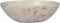 vidaXL - Gootsteen - 53x40x15 - cm - marmer - crèmekleurig