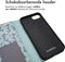 iMoshion Hoesje Geschikt voor iPhone SE (2022) / SE (2020) / 8 / 7 / 6s / 6 Hoesje Met Pasjeshouder - iMoshion Design Bookcase smartphone - Blauw / Blue Flowers