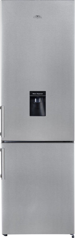 EVERGLADES EVUD4048 - Koel-vriescombinatie - RVS-look - breedte 55 cm - hoogte 180 cm - inhoud 268 l