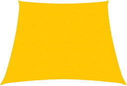 vidaXL - Zonnezeil - 160 - g/m² - 3/4x3 - m - HDPE - geel