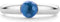 TI SENTO Ring 12111DB - Zilveren dames ring - Gerhodineerd - Blauw