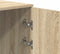 vidaXL - Opbergkast - 40x45x103,5 - cm - bewerkt - hout - sonoma - eikenkleurig