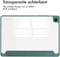 imoshion Tablet Hoes - Geschikt voor Samsung Galaxy Tab A9 Plus - Trifold Hardcase Bookcase - Groen