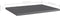 vidaXL - Wandschappen - 8 - st - 40x30x1,5 - cm - bewerkt - hout - hoogglans - grijs
