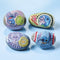 Totum Disney Stitch - Rock Art knutselset - 4 stenen 5 kleuren verf 400+ glinstersteentjes