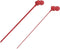 JBL T110 - In-ear oordopjes - JBL Pure Bass - Rood