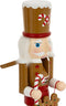 Fééric Lights and Christmas Kerstdecoratie Gingerbread notenkraker - Ø10xH38cm - Multi