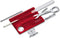 Victorinox SwissCard Nailcare - Multitool 13 functies - Rood