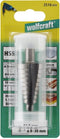 Wolfcraft 4006885251601 - HSS-getrapte boor - 3 snijvlakken - Schacht 10 mm