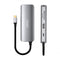 Urban Factory MHC50UF - Hub - 2x USB 3.2 Gen1 5Gb/s 1x USB-C - Ethernet 1Gbps 100Mbps