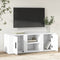 vidaXL - Tv-meubel - 100x31,5x35 - cm - bewerkt - hout - wit