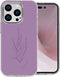 iMoshion Hoesje Geschikt voor iPhone 14 Pro Hoesje Siliconen - iMoshion Design hoesje - Paars / Floral Purple