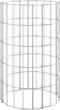 vidaXL - Gabion - paal - rond - Ø50x100 - cm - gegalvaniseerd - staal