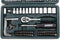 Brüder Mannesmann M29166 Dopsleutelset Metrisch 1/4 (6.3 mm) 130-delig