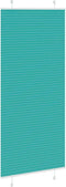 vidaXL - Plissé - rolgordijn - 100x200 - cm - stofbreedte - 99,4cm - petrol - groen