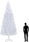 vidaXL - Kunstkerstboom - 400 - cm - wit