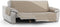 Bankbedekking Eysa NORUEGA Beige 100 x 110 x 160 cm