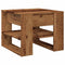 vidaXL - Salontafel - 55,5x55x45 - cm - bewerkt - hout - oud - houtkleurig