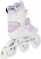 Powerslide Inline Skates Phuzion Argon 110 Softboot 83a Wit/roze Mt 37