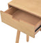 vidaXL - Wandtafel - 80x30x72 - cm - massief - grenenhout - bruin