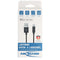 Ansmann USB-A naar Lightning - Data- en oplaadkabel - 120cm - Zwart