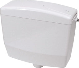 Wisa 350 - Laaghangend reservoir - Single flush 6/9 liter instelbaar - Wit