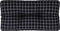 vidaXL - Palletkussen - ruitpatroon - 80x40x12 - cm - stof - zwart