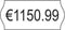 Prijstangetiketten Avery permanent 26x12mm rood 10 rol in doos