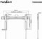 Nedis TVWM5050BK - Muurbeugel - Geschikt voor 37-70 inch TV's - Draaggewicht 35kg