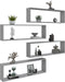 vidaXL-Wandschappen-kubus-4-st-100x15x30-cm-bewerkt-hout-grijs-sonoma