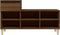 vidaXL - Schoenenkast - 102x36x60 - cm - bewerkt - hout - bruin - eikenkleur
