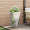 Plantenbak Zilver 40 x 40 x 75 cm Gegalvaniseerd staal