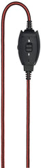 Hama HS-USB400 - Over-Ear headset - Flexibele microfoonarm - Rood Zwart
