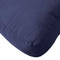 vidaXL - Palletkussen - 50x50x12 - cm - stof - marineblauw