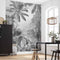 Komar - Fotobehang - Lac - Tropical - Black - & - White - 200x270 - cm
