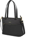 Travelon Addison - Anti-diefstal Tote Bag - RFID vergrendelbare ritsen lock-down band - Zwart