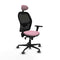 Jorquera Piqueras y Crespo 3D036G1 - Bureaustoel met hoofdsteun - Verstelbare hoogte - Roze