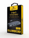 Gembird A-CM-COMBO7-01 - USB Hub - 1x Ethernet 1Gbps 1x HDMI 3x USB 3.2 type-C - Grijs