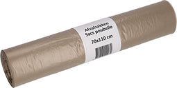 Afvalzak cleaninq 70x110cm rcycld t50 120l transp | 10 stuks
