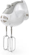 Nedis Handmixer - 200 W - 5-Snelheden - Turbo-functie - 2 Deeghaken / 2 Kloppers - Grijs / Wit