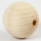 Houten kraal, d: 50 mm, gatgrootte 8 mm, 20 stuks, china berry
