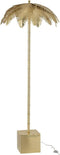 J-Line lamp Staand Kokosbladeren - metaal - goud