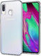Spigen Galaxy A40 - Back Cover - Flexibel TPU - Transparant