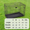 Brixy Hondenbench - M - Opvouwbaar - 76 x 47 x 54 CM - 2 Deuren - Zwart