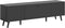 Furnilux Linea - TV meubel - Mat MDF en melamine - Grijs en zwart - 40x185x55cm