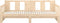vidaXL - Slaapbank - uitschuifbaar - massief - grenenhout - 2x(90x190) - cm