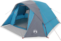 vidaXL - Gezinstent - 6-persoons - waterdicht - blauw