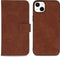 iMoshion Hoesje Geschikt voor iPhone 14 Plus Hoesje Met Pasjeshouder - iMoshion Uitneembare 2-in-1 Luxe Bookcase - Bruin