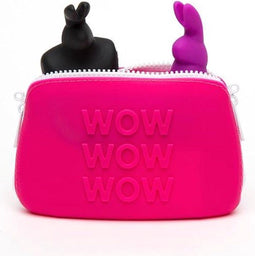 Happy Rabbit - WOW Opbergtas met Rits Klein Roze