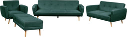 FLORLI - Woonkamerset - Groen - Polyester